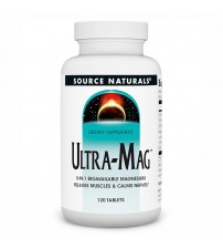 Магний Source Naturals Ultra-Mag 120tabs